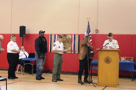  Scenes from the Wyandotte County Veterans Day Commemoration on Nov. 5 at the Salvation Army Harbor Light Village, 6723 State Ave., Kansas City, Kan. (Photo by Steve Rupert) 