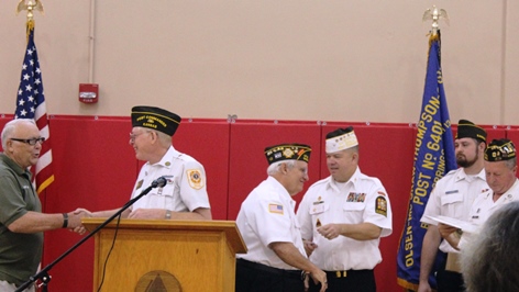  Scenes from the Wyandotte County Veterans Day Commemoration on Nov. 5 at the Salvation Army Harbor Light Village, 6723 State Ave., Kansas City, Kan. (Photo by Steve Rupert) 