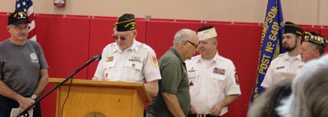 Scenes from the Wyandotte County Veterans Day Commemoration on Nov. 5 at the Salvation Army Harbor Light Village, 6723 State Ave., Kansas City, Kan. (Photo by Steve Rupert) 