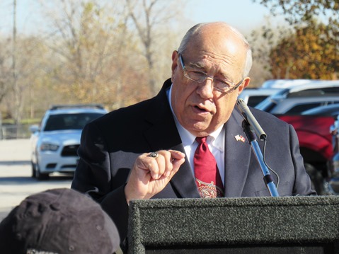 Darby Trotter said this was a "dream come true" for him. (Staff photo by Mary Rupert)