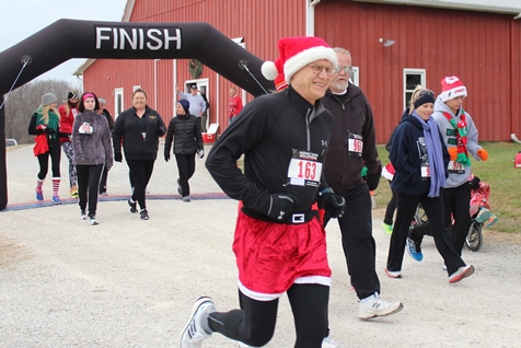 More scenes from Santa Express 5K and Reindeer Route, as well as visits to Santa Claus, and other holiday activities on Saturday at the National Agricultural Center and Hall of Fame, Bonner Springs. The run was on Saturday. More visits with Santa Claus are scheduled from 10 a.m. to 2 p.m. Sunday, Dec. 4, Saturday, Dec. 10, and Sunday, Dec. 11, at the Ag Hall, 126th and State Avenue, Bonner Springs. For more information, visit http://www.aghalloffame.com. (Photo by Steve Rupert)