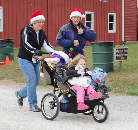 More scenes from Santa Express 5K and Reindeer Route, as well as visits to Santa Claus, and other holiday activities on Saturday at the National Agricultural Center and Hall of Fame, Bonner Springs. The run was on Saturday. More visits with Santa Claus are scheduled from 10 a.m. to 2 p.m. Sunday, Dec. 4, Saturday, Dec. 10, and Sunday, Dec. 11, at the Ag Hall, 126th and State Avenue, Bonner Springs. For more information, visit http://www.aghalloffame.com. (Photo by Steve Rupert)